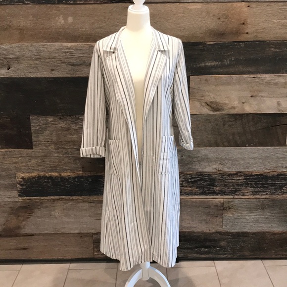 The Lady and the Sailor Long Belted Coat - Picture 2 of 7